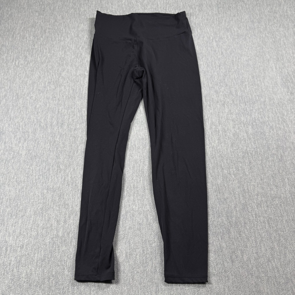 Oysho Leggings Womens Large Black High Waisted Ankle Athletic Workout